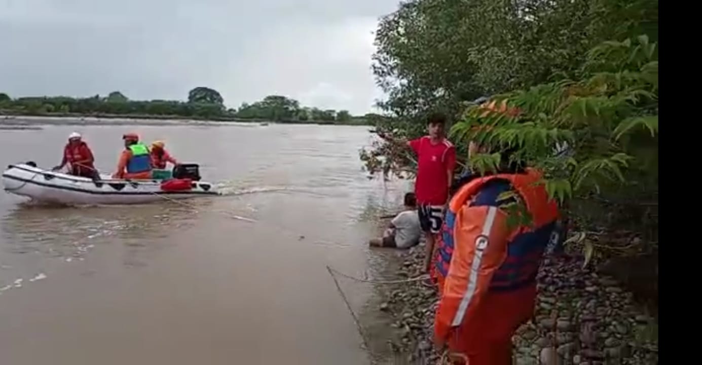 Momentos del hallazgo.