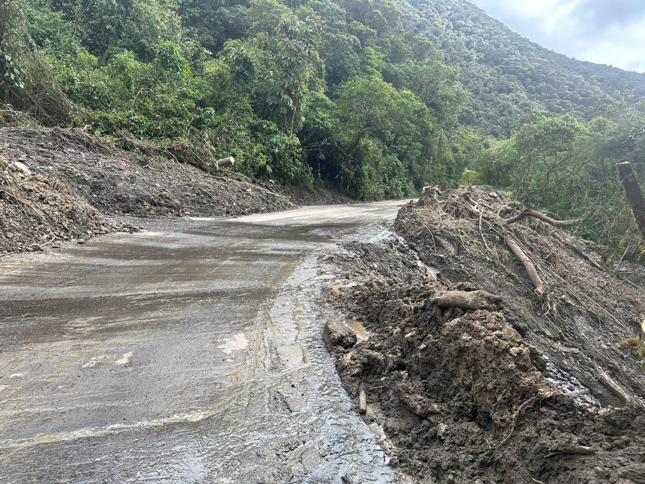 La vía estuvo cerrada durante una semana.