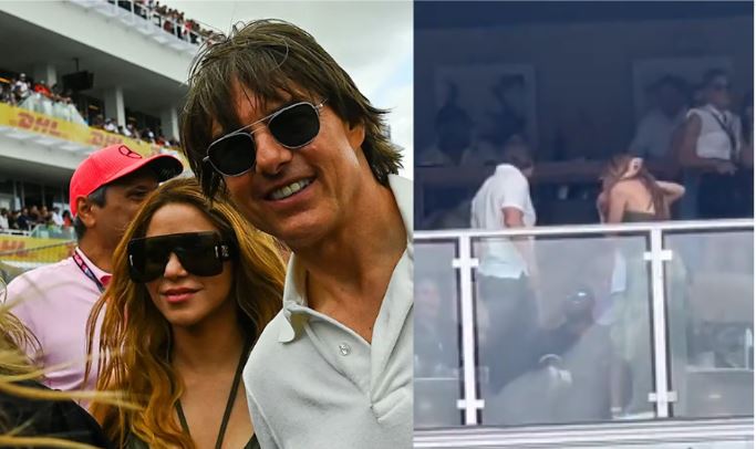Shakira y Tom Cruise estuvieron juntos en Miami