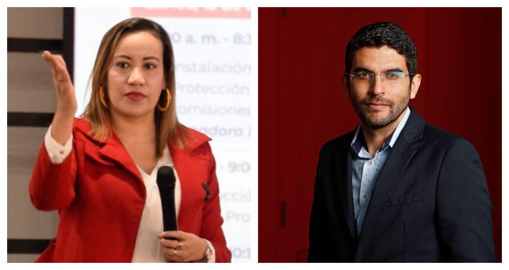 El congresista Hernán Cadavid cuestionó a la ministra Carolina Corcho.