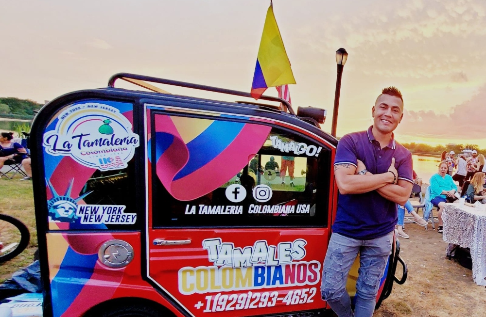 Alejandro Martín, fundador de La Tamalería Colombiana USA