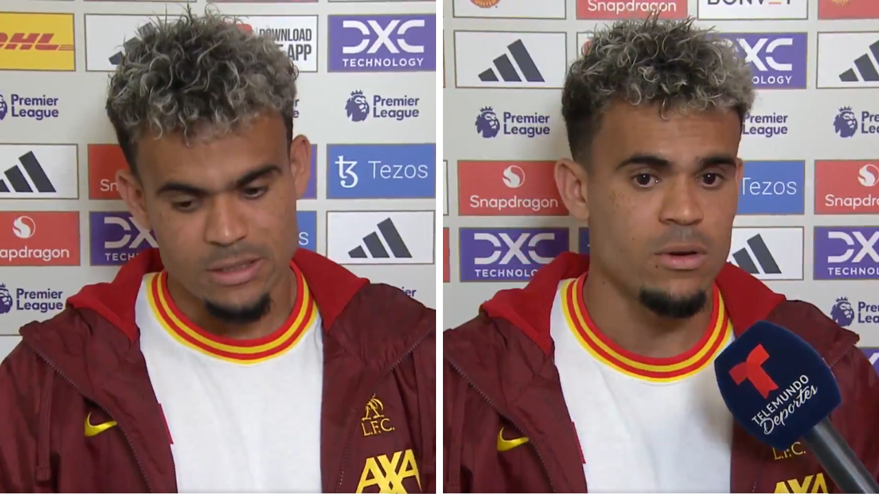 Luis Díaz habló de la salida de Mohamed Salah del Liverpool