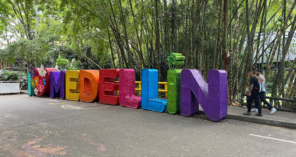 Imagen de referencia de El Poblado de Medellín.