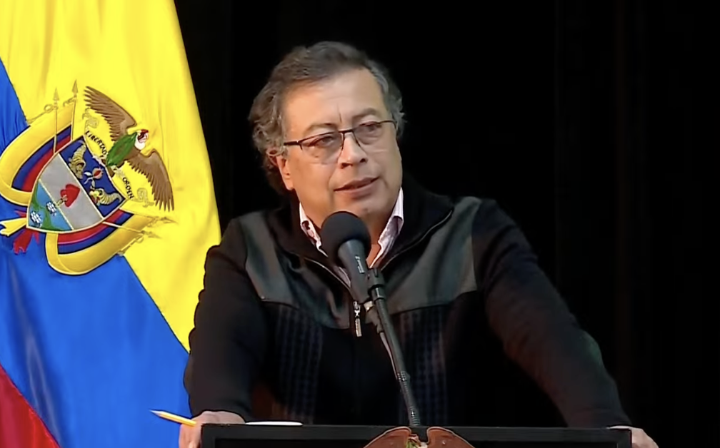 Gustavo Petro en El Carmen de Viboral, Antioquia.