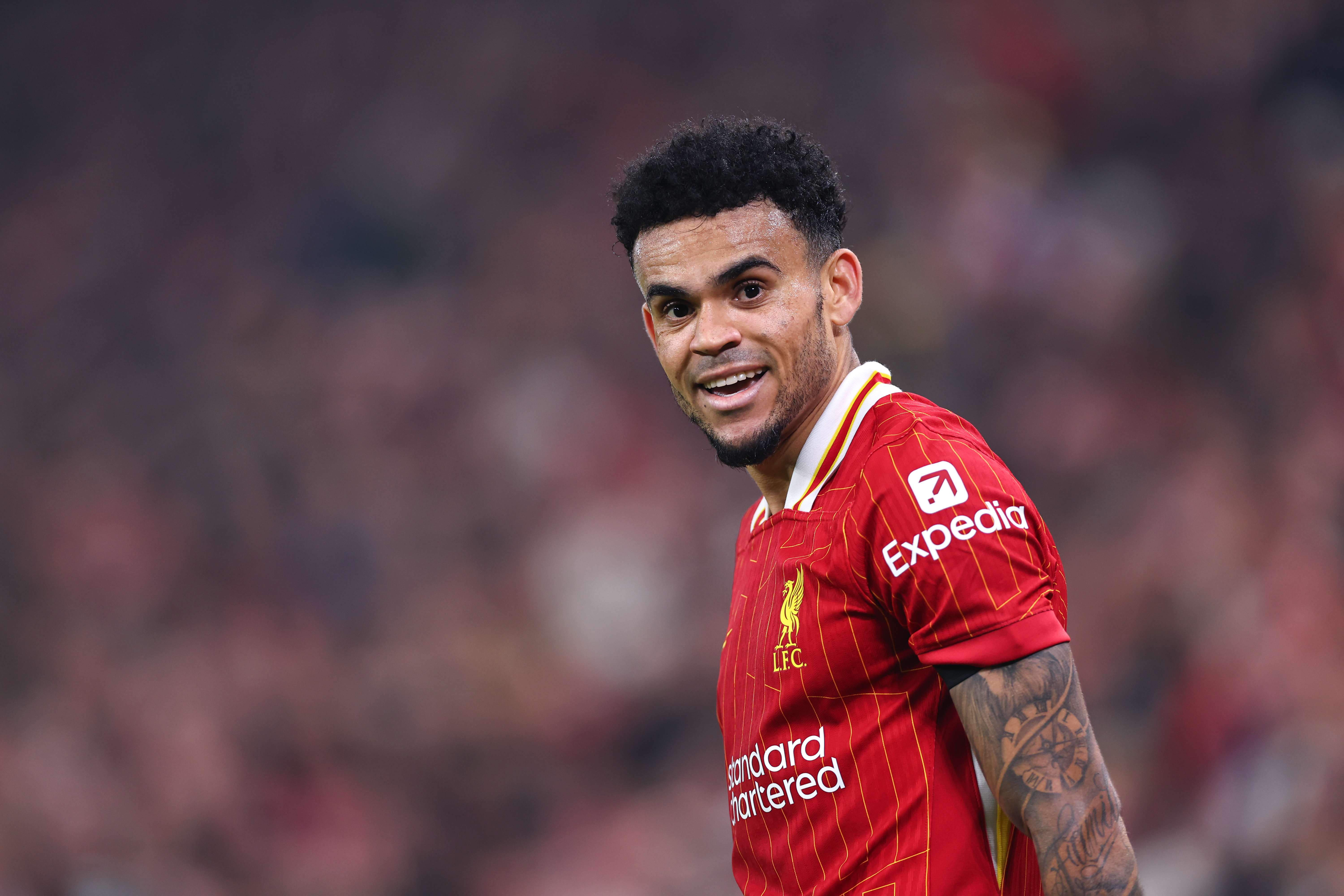 Luis Díaz espera volver al gol contra Lille en Anfield