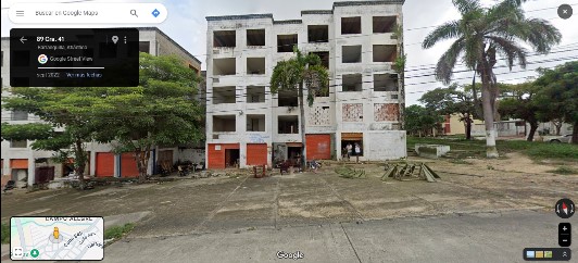 Así lucía el edificio que se derrumbó en Barranquilla