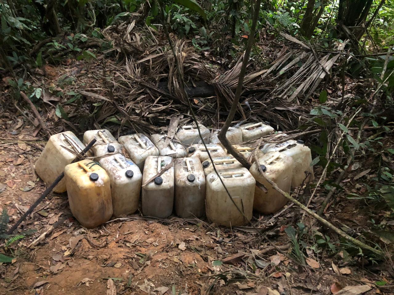 La Armada adelantó los operativos en los departamentos de Nariño y Cauca.