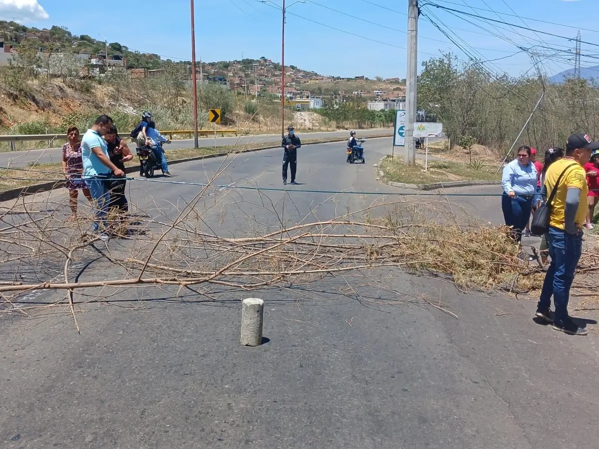 Las protestas fueron en el Anillo Vial Oriental.