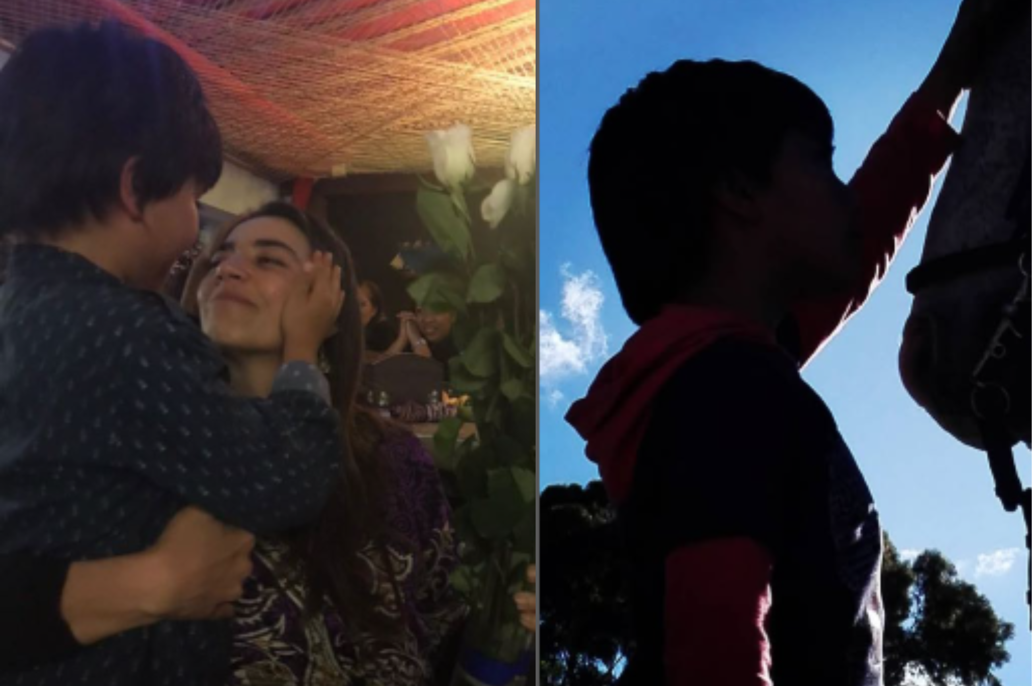 Él es el hijo de Sandra Reyes, actriz que murió de cáncer de seno