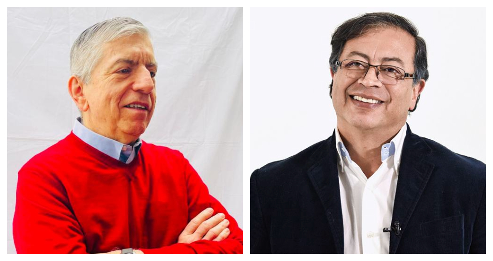 César Gaviria y Gustavo Petro
