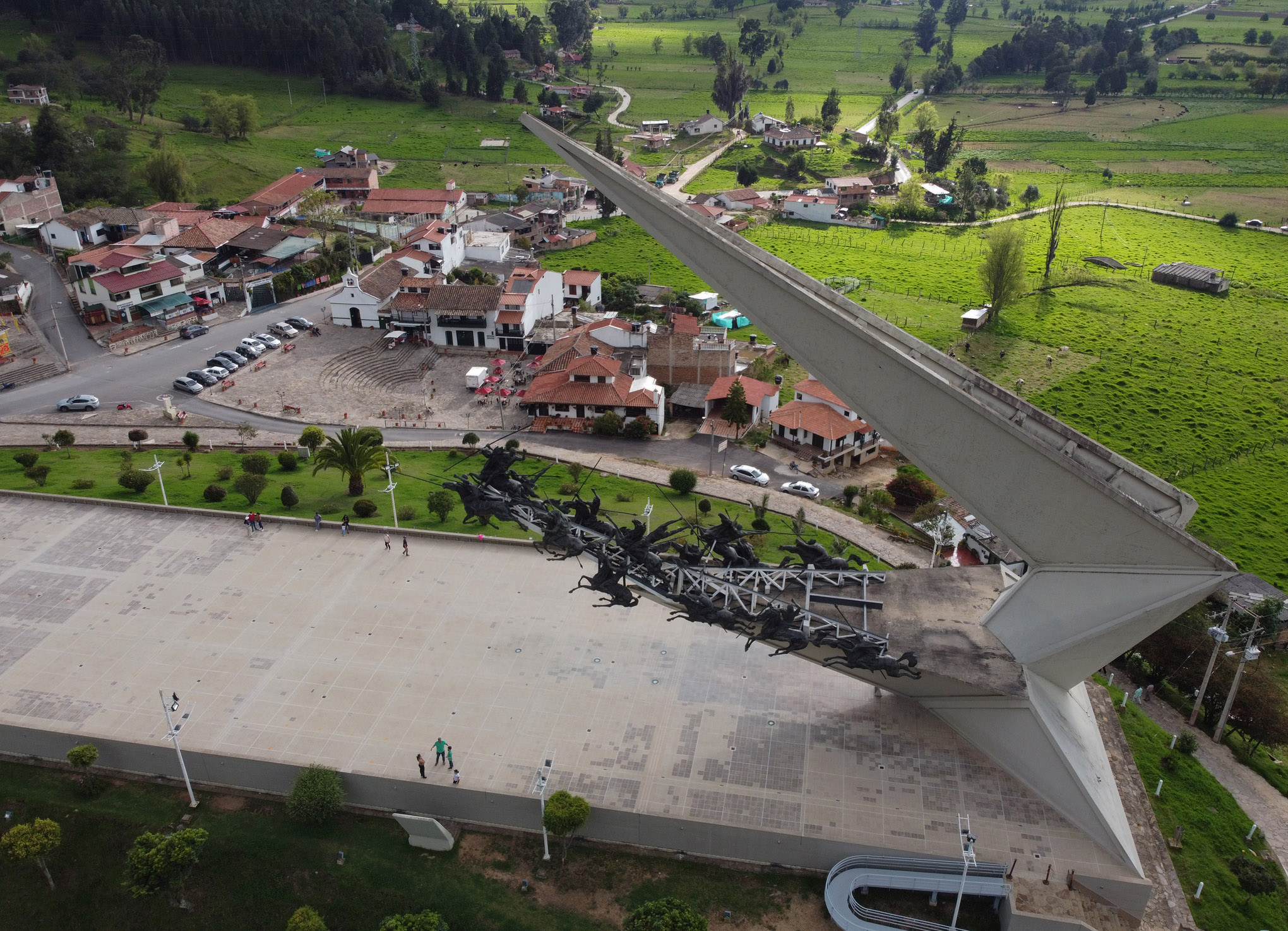 Monumento de Lanceros del Pantano de Vargas
Paipa Boyaca en temporada de navidad
Foto Guillermo Torres Reina / Semana
