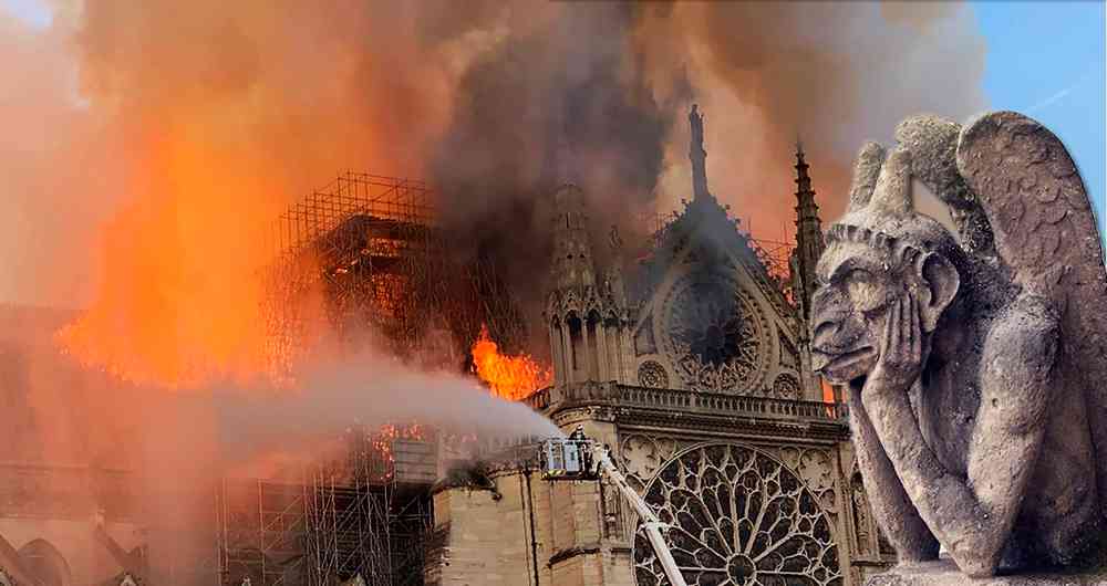 Incendio en Notre Dame: los secretos que esconden las monstruosas gárgolas  de la catedral más icónica de Europa