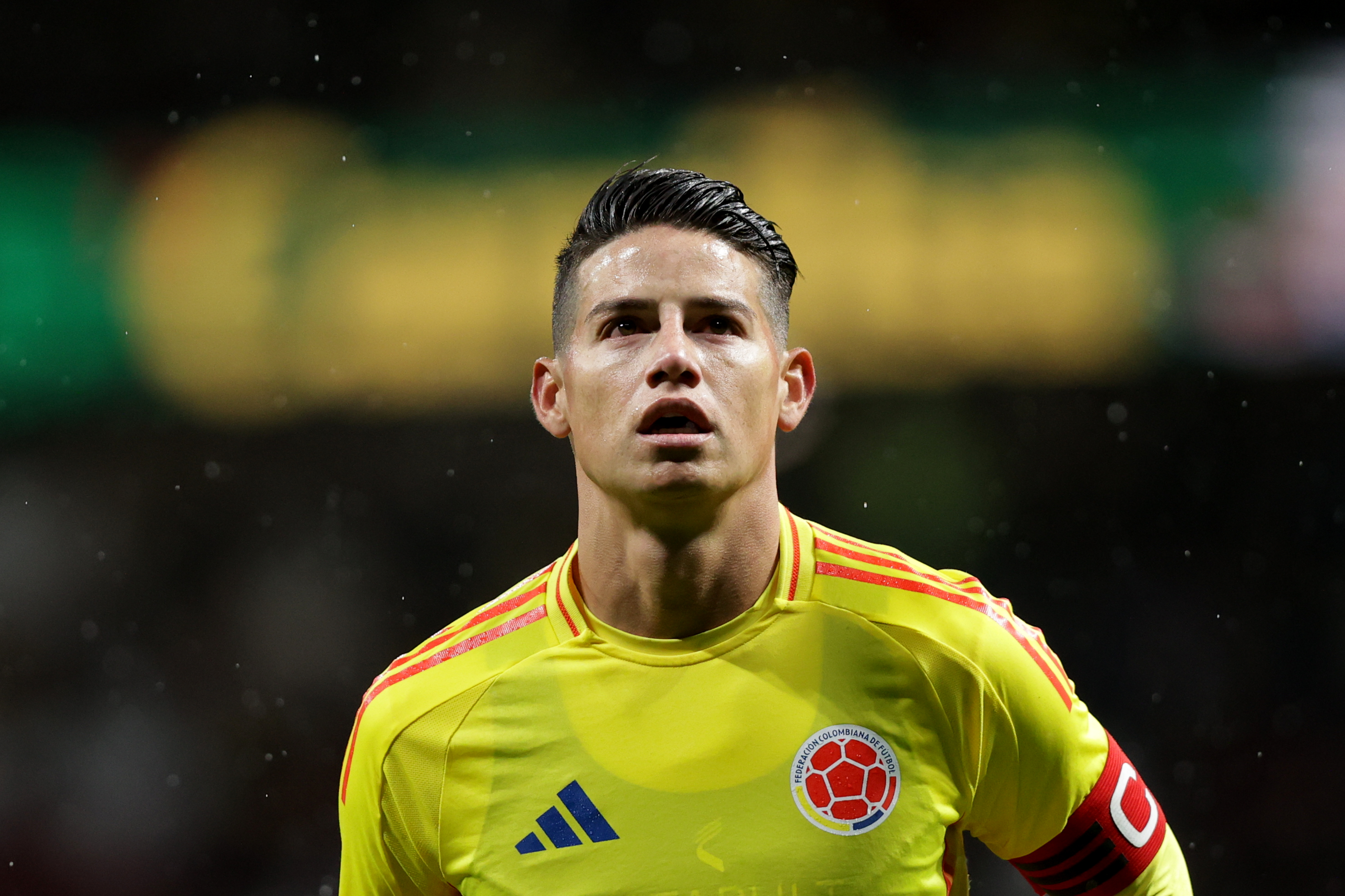 James Rodríguez, capitán de la Selección Colombia
