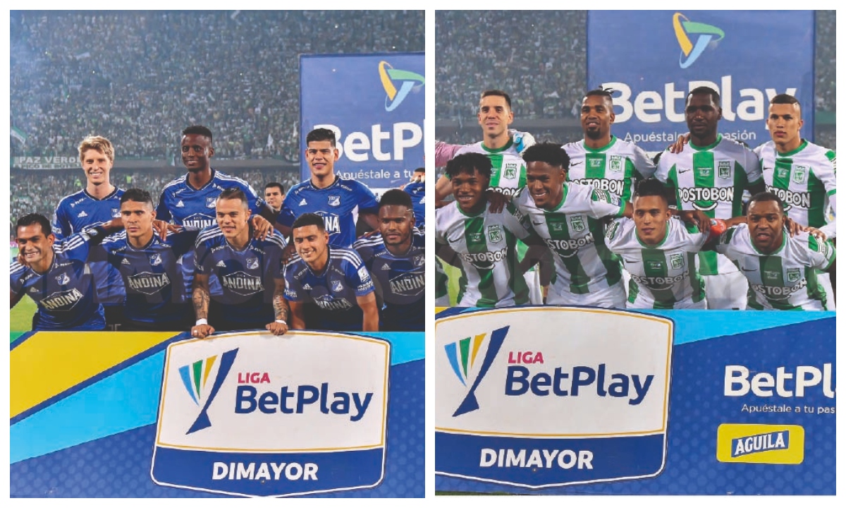 Millonarios vs Nacional en la gran final de vuelta del fútbol colombiano