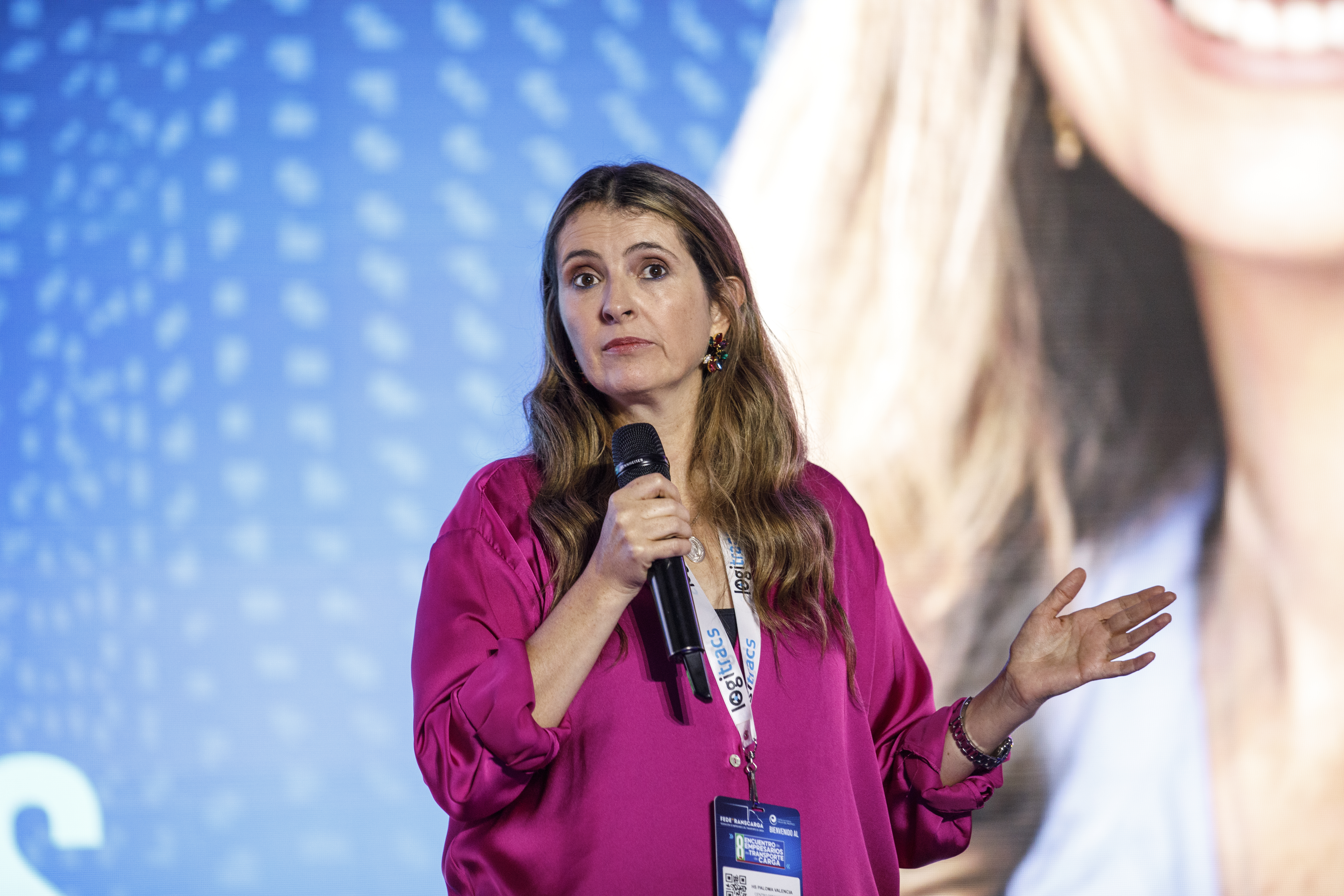 Paloma Valencia.8 Encuentro de empresarios del transporte de carga. Foro Fedetranscarga.Cali Julio 24 de 2024.Foto: Juan Carlos Sierra Revista Semana.