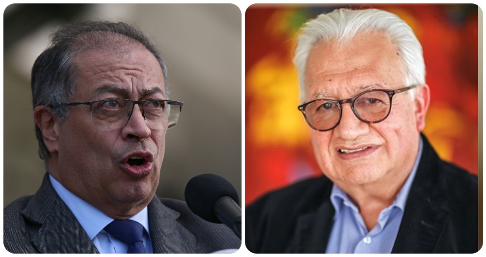 Gustavo Petro y Everth Bustamante.