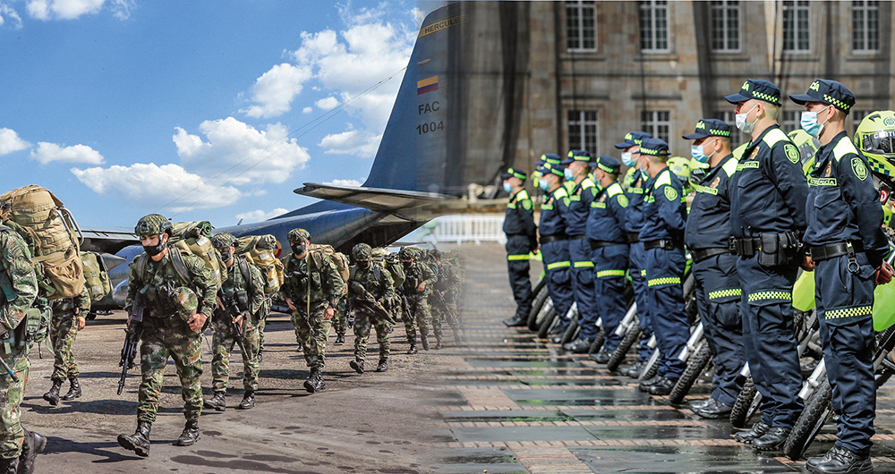 Petro ha hablado de democratizar el ingreso a las Fuerzas Militares e imponer más meritocracia en el escalonamiento de ascensos; cambiar la forma de llevar las estadísticas, en las que no primen las bajas sino la cantidad de vidas salvadas, y eliminar el servicio militar obligatorio.