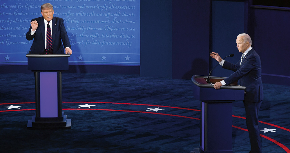    Todos creyeron que el multitudinario homenaje a Amy Coney Barrett fue donde Trump se contagió de covid, pero ese mismo día en la tarde su prueba salió positiva. Eso significaría que el presidente estaba infectado durante el debate con Biden.