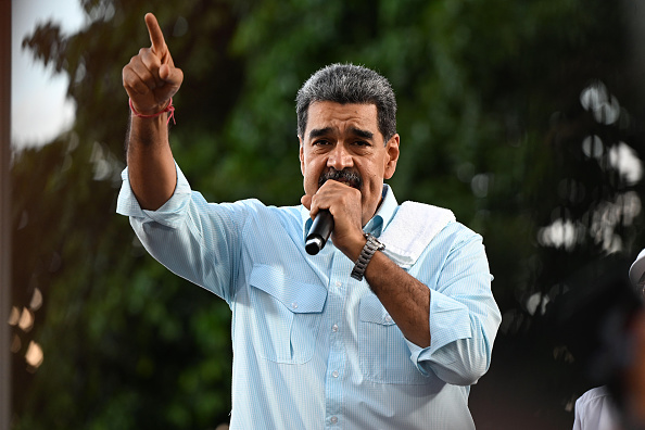Nicolás Maduro en Caracas (Photo by Alfredo Lasry R/Getty Images)
