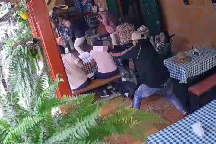 Sicariato en Santander.