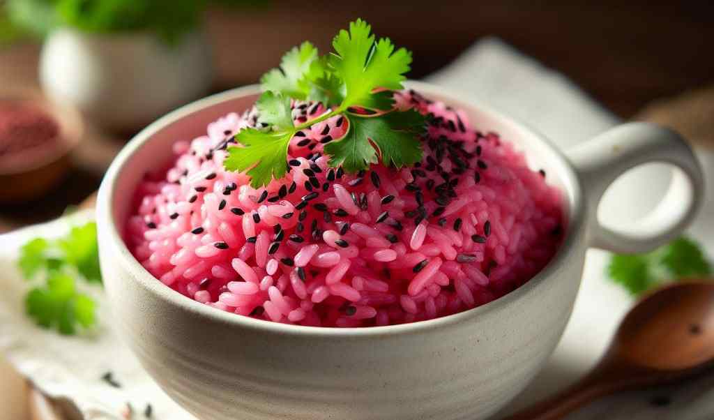 Científicos coreanos crean un arroz con carne incorporada.