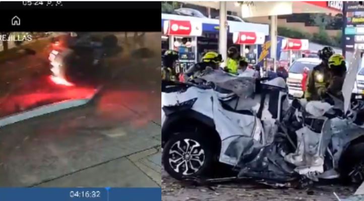 Fuerte accidente en Bogotá colapsó la movilidad