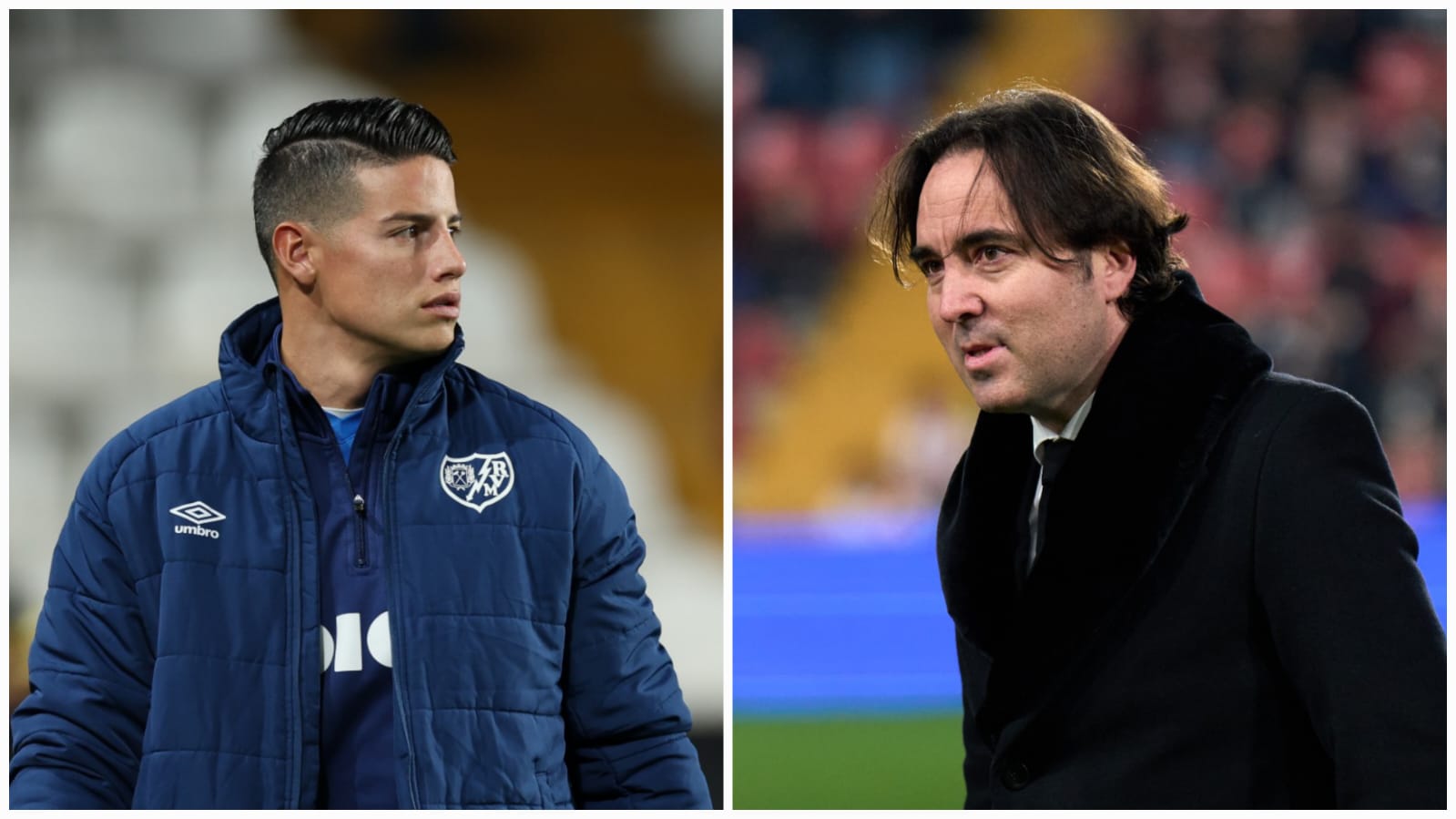 Presidente del Rayo Vallecano lanzó ultimátum ante suplencias de James Rodríguez: Iñigo Pérez lo sabe