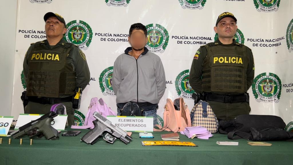 El capturado es un hombre de nacionalidad venezolana.