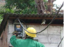 Medidores del servicio de energía