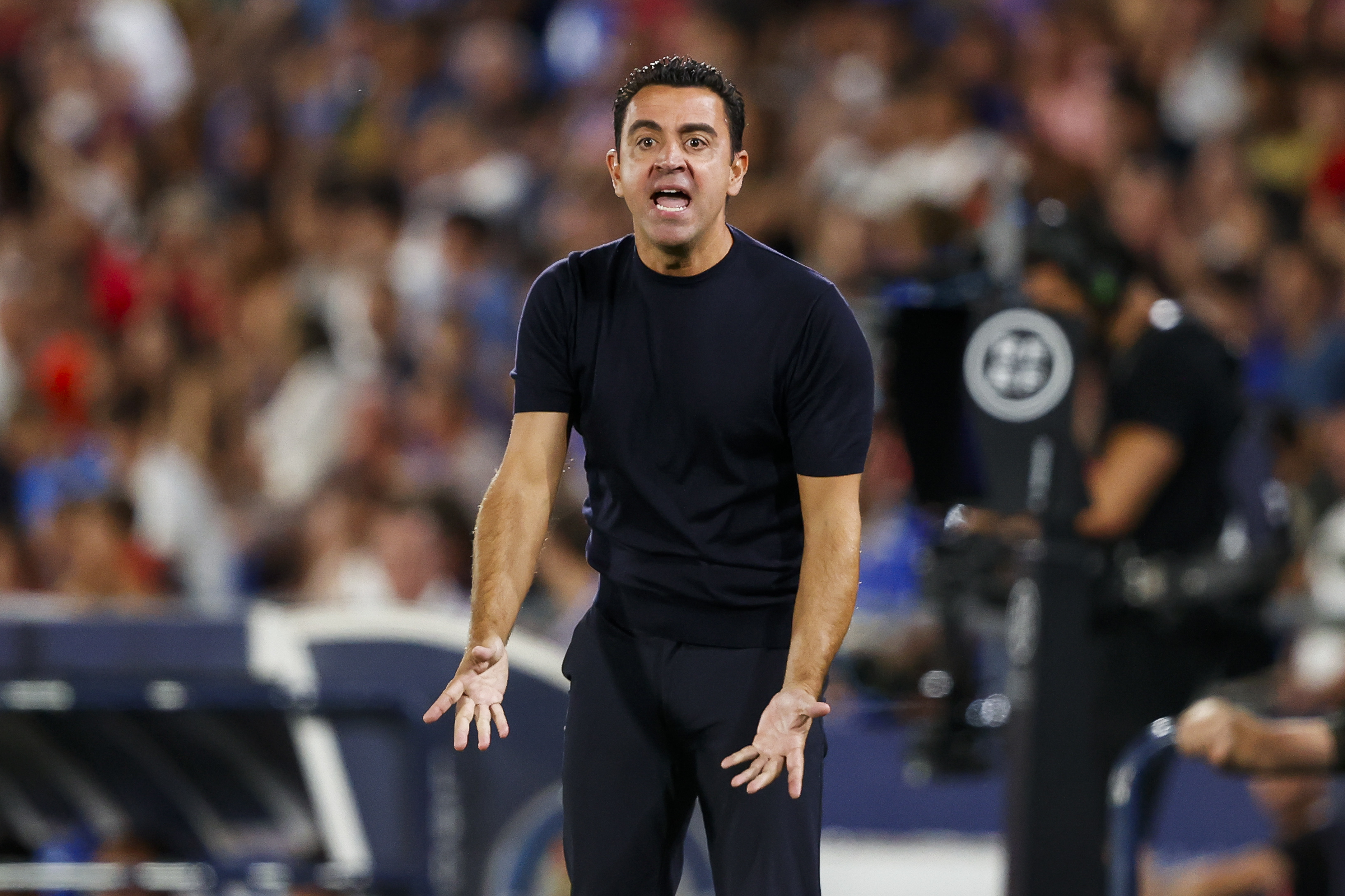 Xavi estalló contra los dirigentes de La Liga.