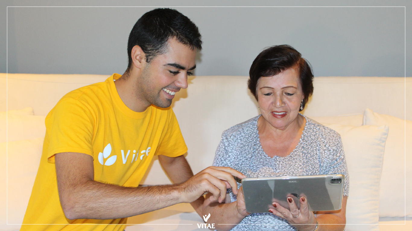 Los primeros clientes de la plataforma fueron los abuelos de los fundadores.