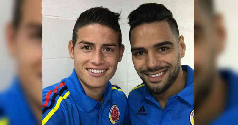 La foto de James y Falcao juntos de nuevo en la selección