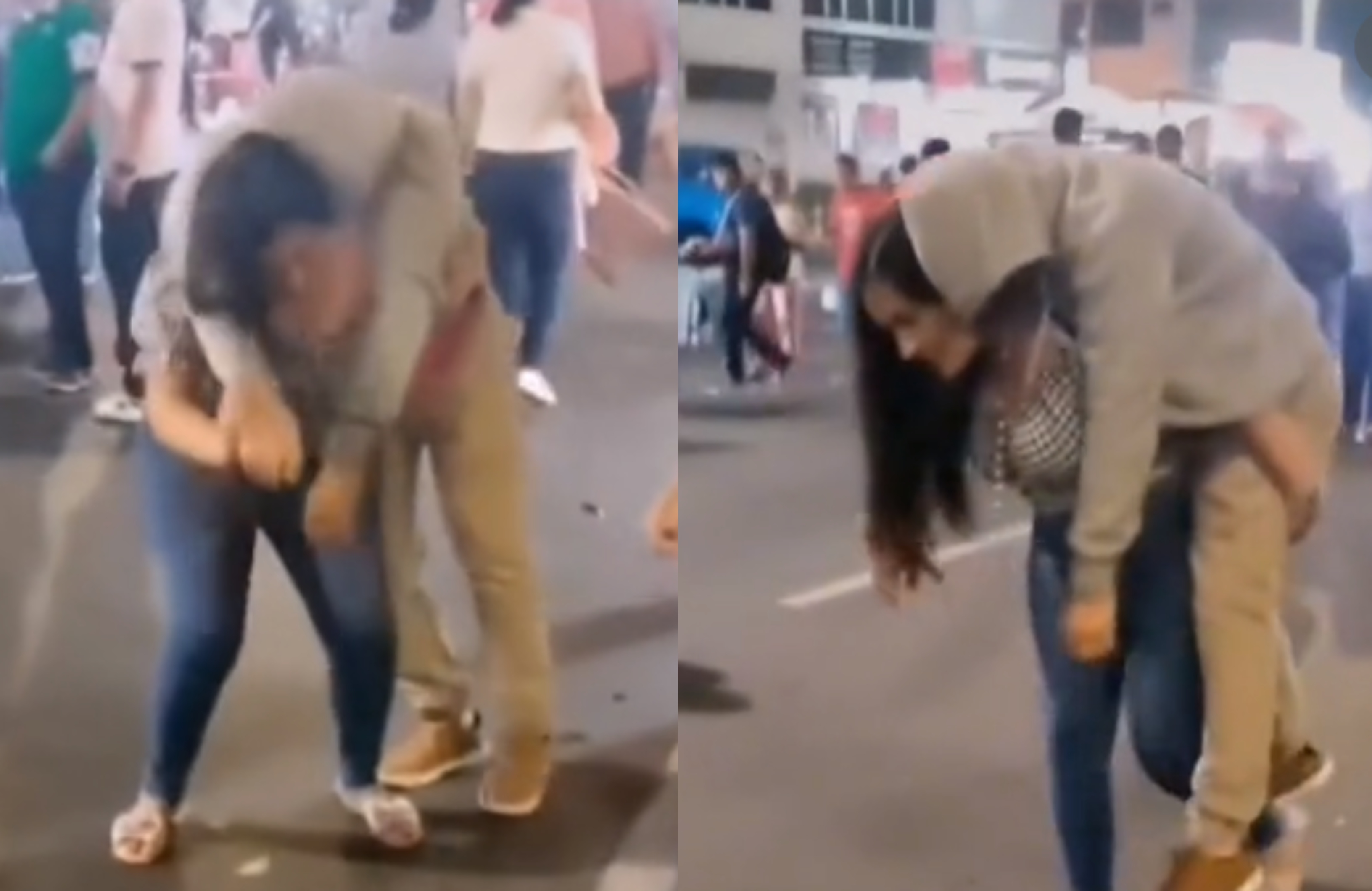 Un amor así vale mucho”: mujer habría cargado a su novio tras una fiesta y  se hizo viral en TikTok