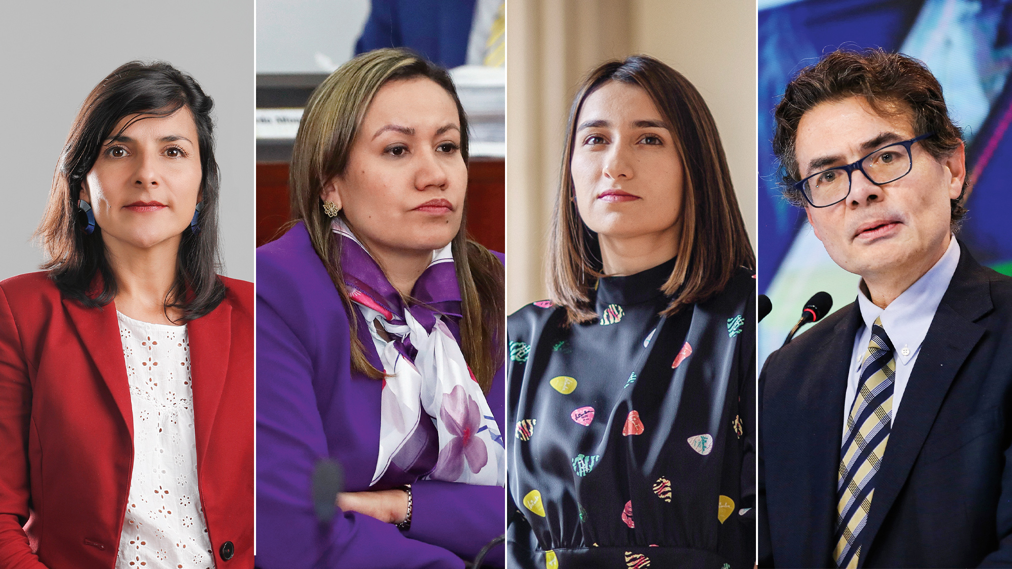 Rene Velez, Carolina Corcho, Laura Sarabia, Alejandro Gaviria