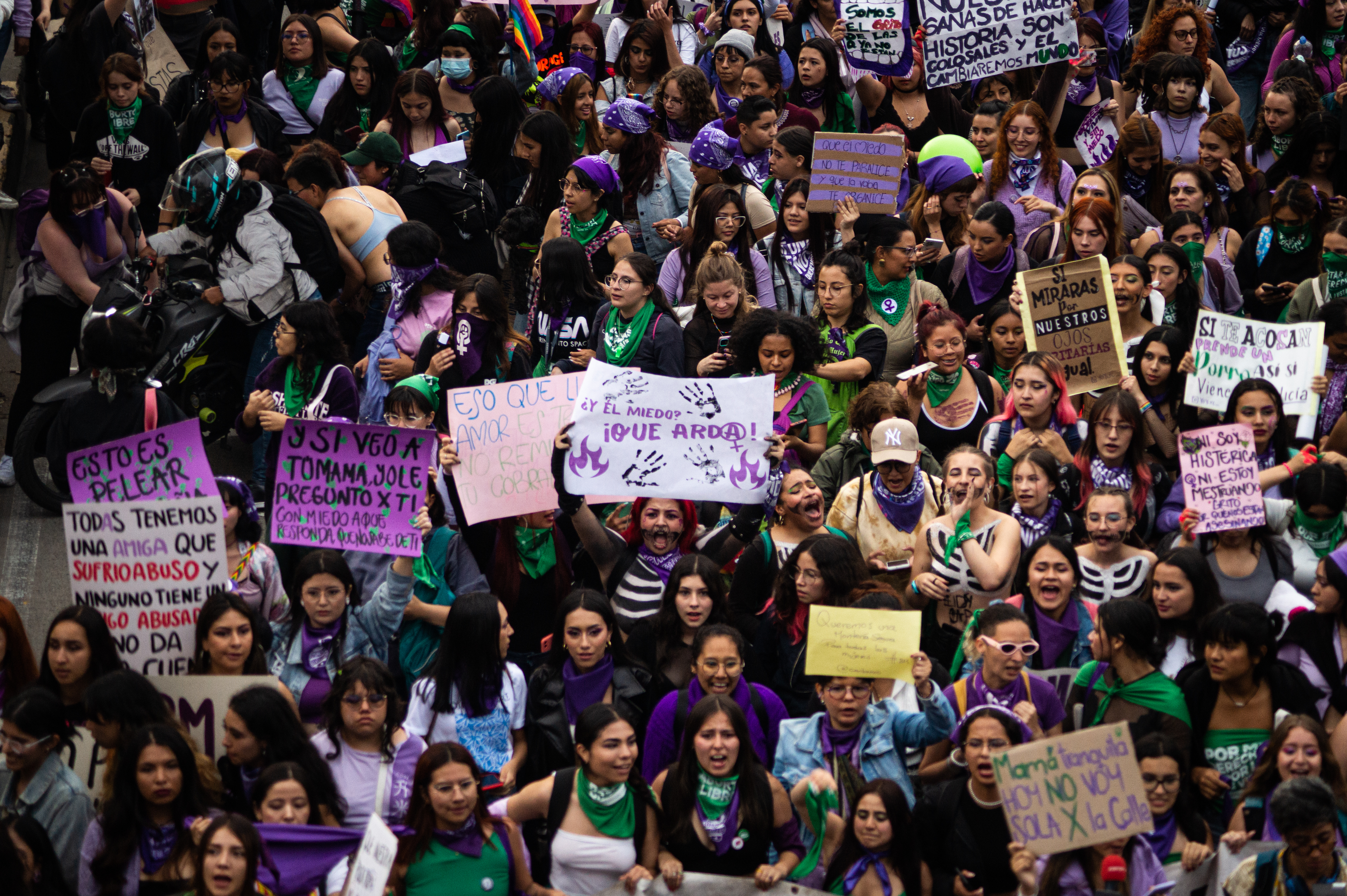 Marchas día de la mujer
