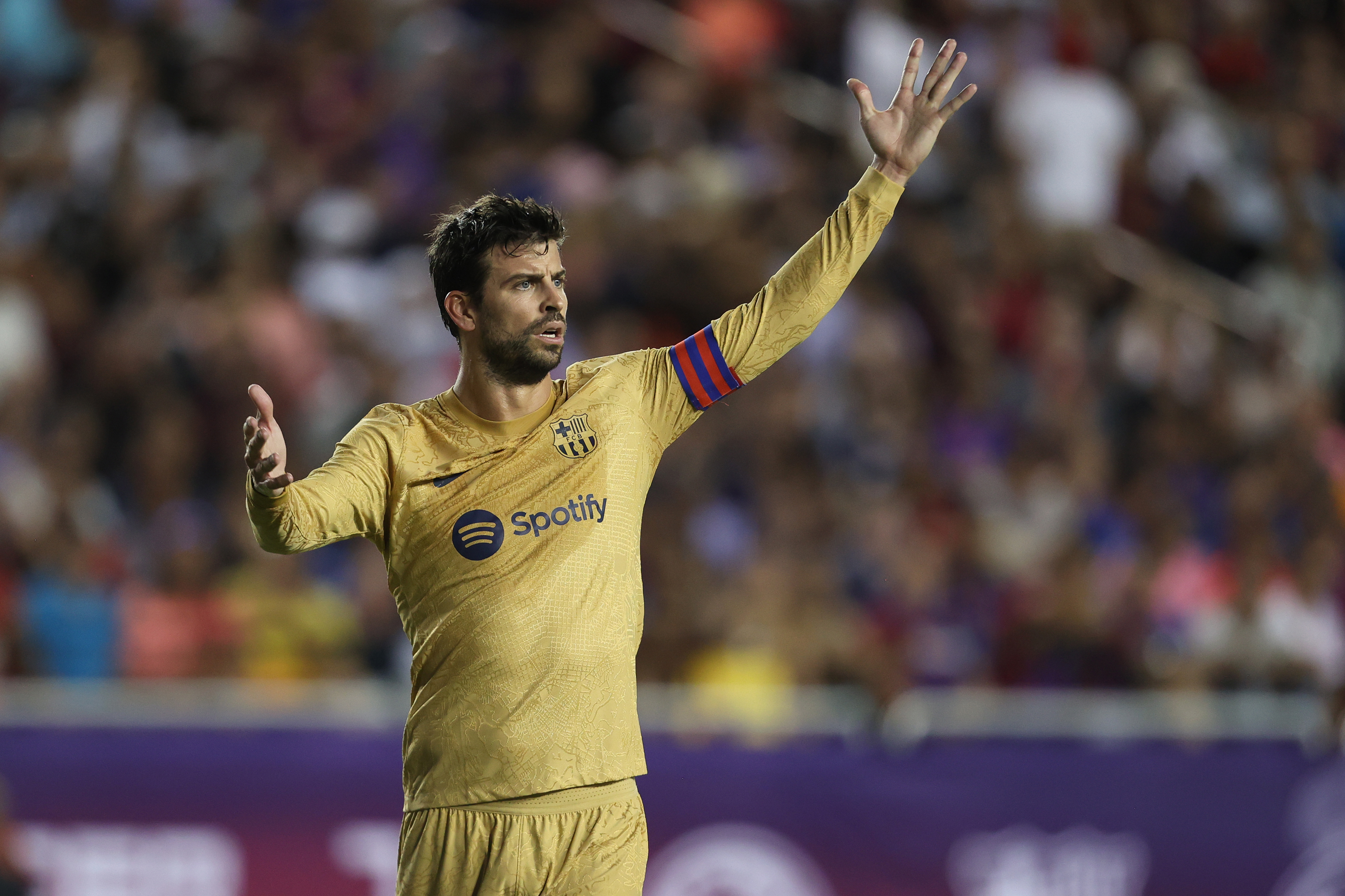 El defensor español ha vivido días intensos en la pretemporada con Barcelona en Estados Unidos.