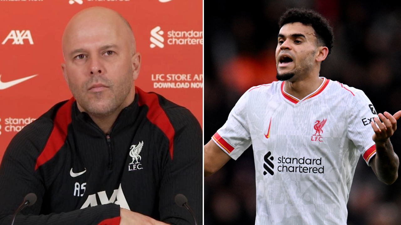 Arne Slot habla sobre el rol que viene cumpliendo Luis Díaz