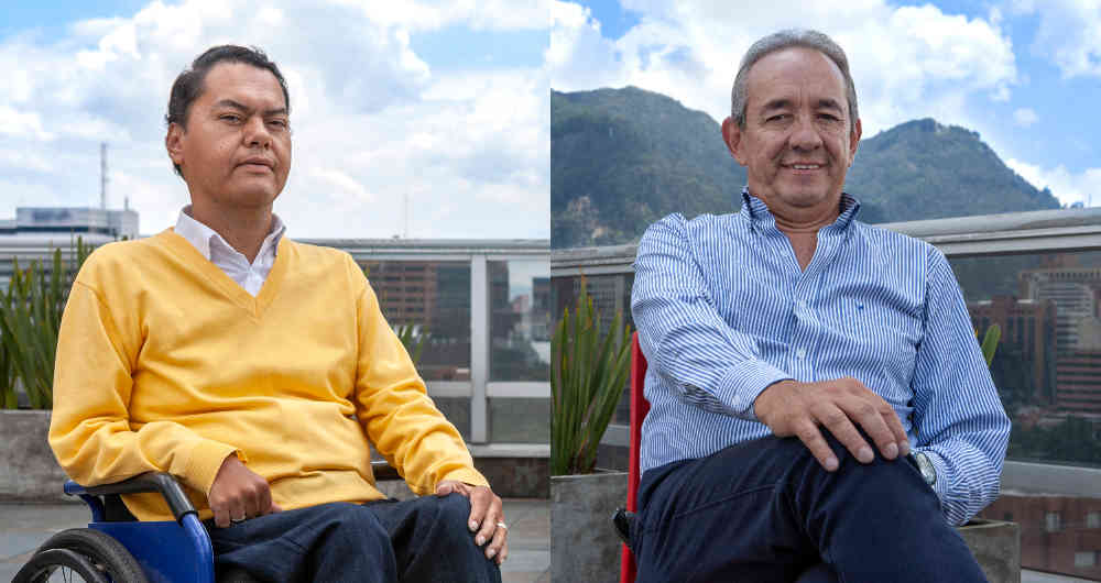 Luis Eduardo Cardona y Ricardo González.