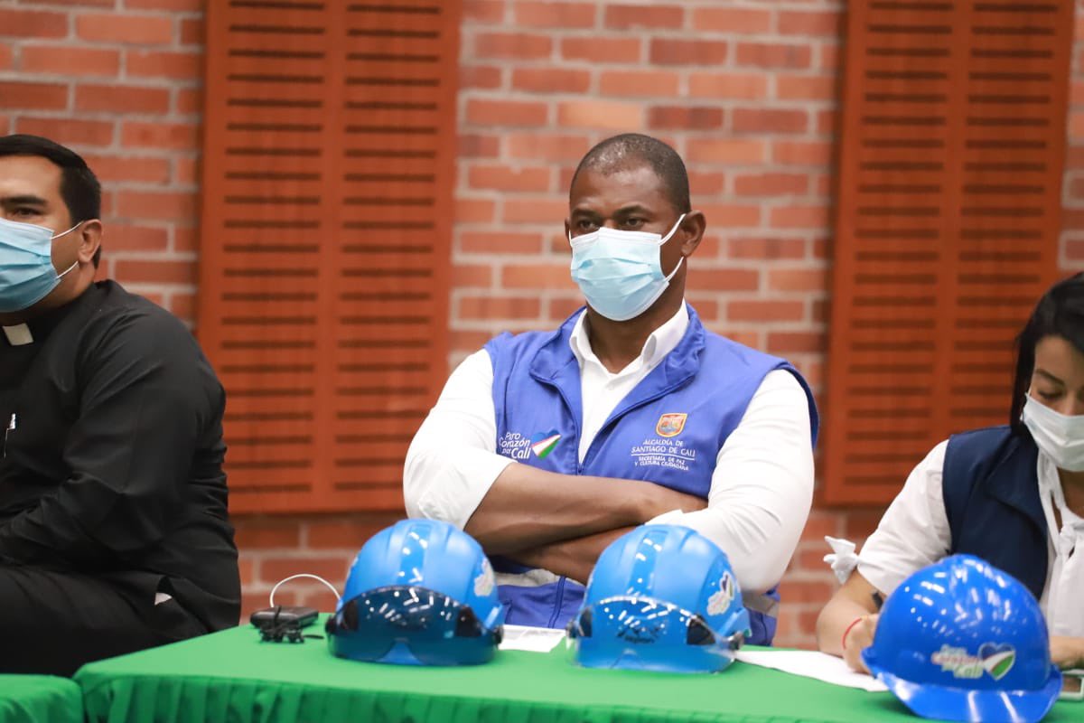 Danis Rentería, secretario de Paz y Cultura Ciudadana de Cali.