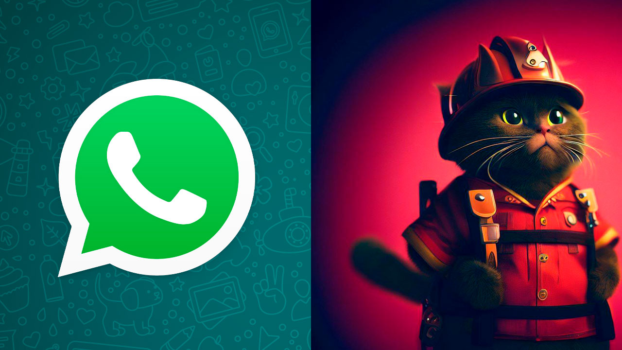 WhatsApp cuenta con una IA que permite crear imágenes superrealistas.