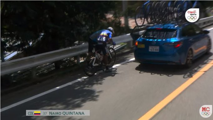 Nairo Quintana en los Juegos Olímpicos