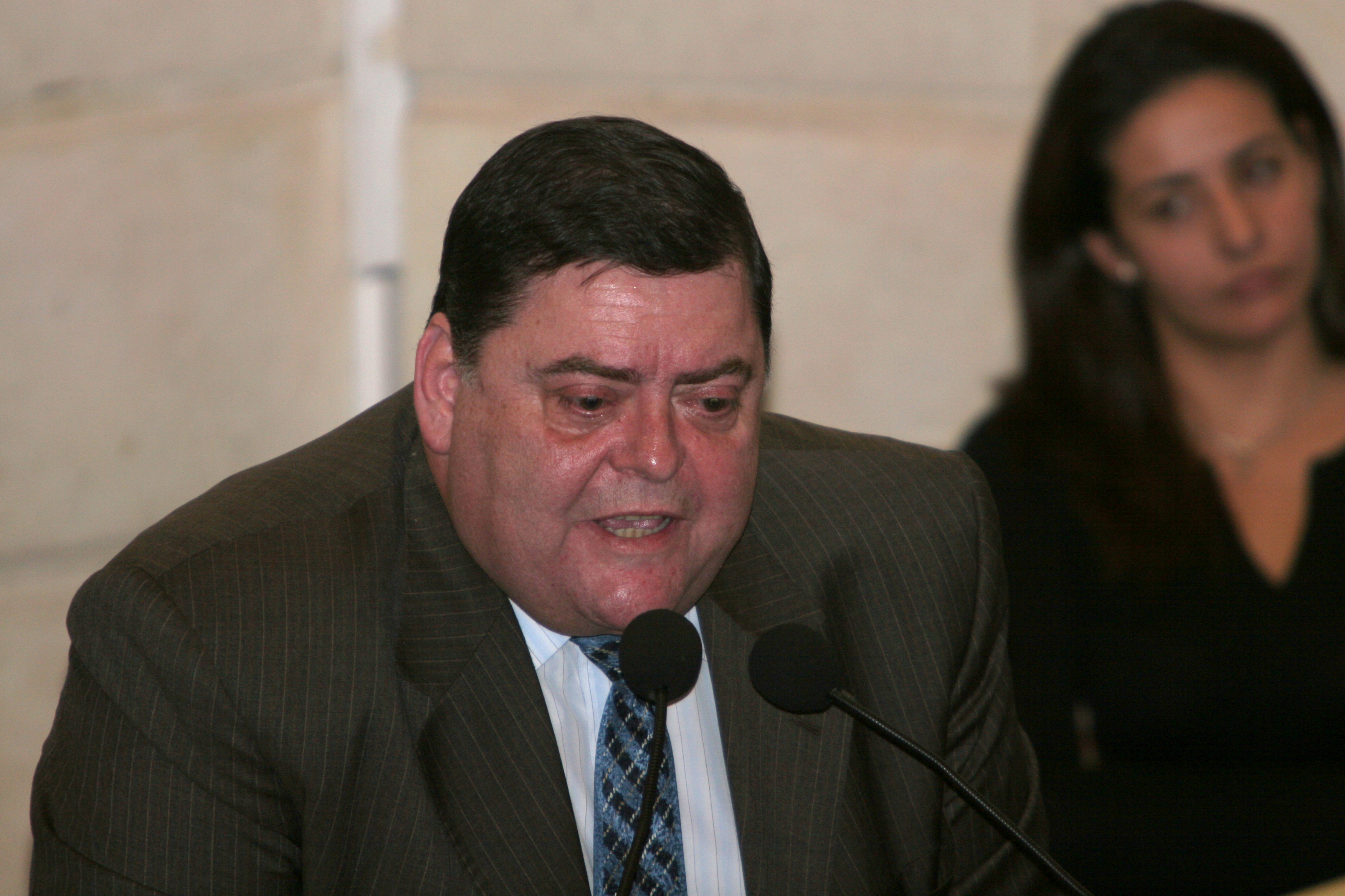 ALVARO GARCIA ROMERO-SENADOR
DEBATE DE GUSTAVO PETRO CONTRA PARAMILITARISMO EN EL CONGRESO
BOGOTA, OCTUBRE 18 DE 2006
FOTO LEON DARIO PELAEZ- SEMANA