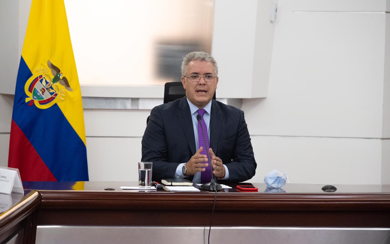 Iván Duque presidente de Colombia PMU alcaldes y gobernadores