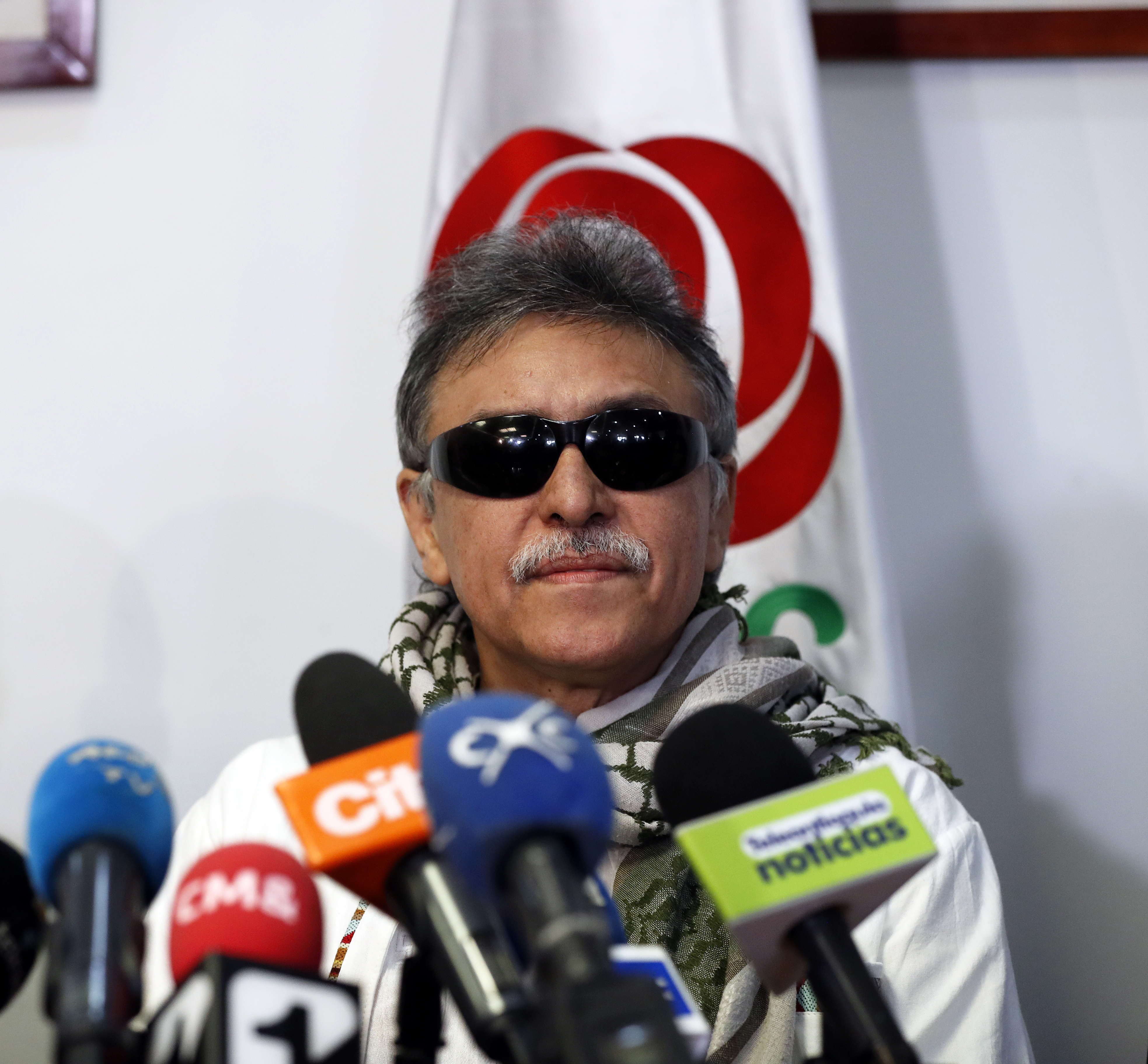 Jesús SantrichLiberación y rueda de prensaFARCSede de las FARCBogotá, Mayo 30 de 2019Foto León Darío Peláez/ Semana