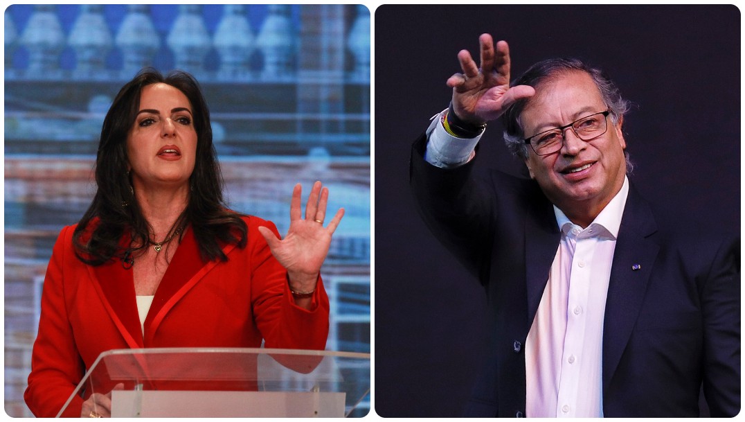 La senadora del Centro Democrático criticó el primer año de Gobierno del presidente Gustavo Petro. (Fotos: Colprensa)