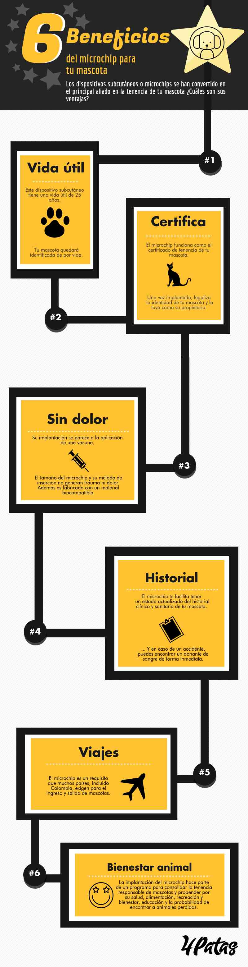 6 ventajas del microchip para mascotas