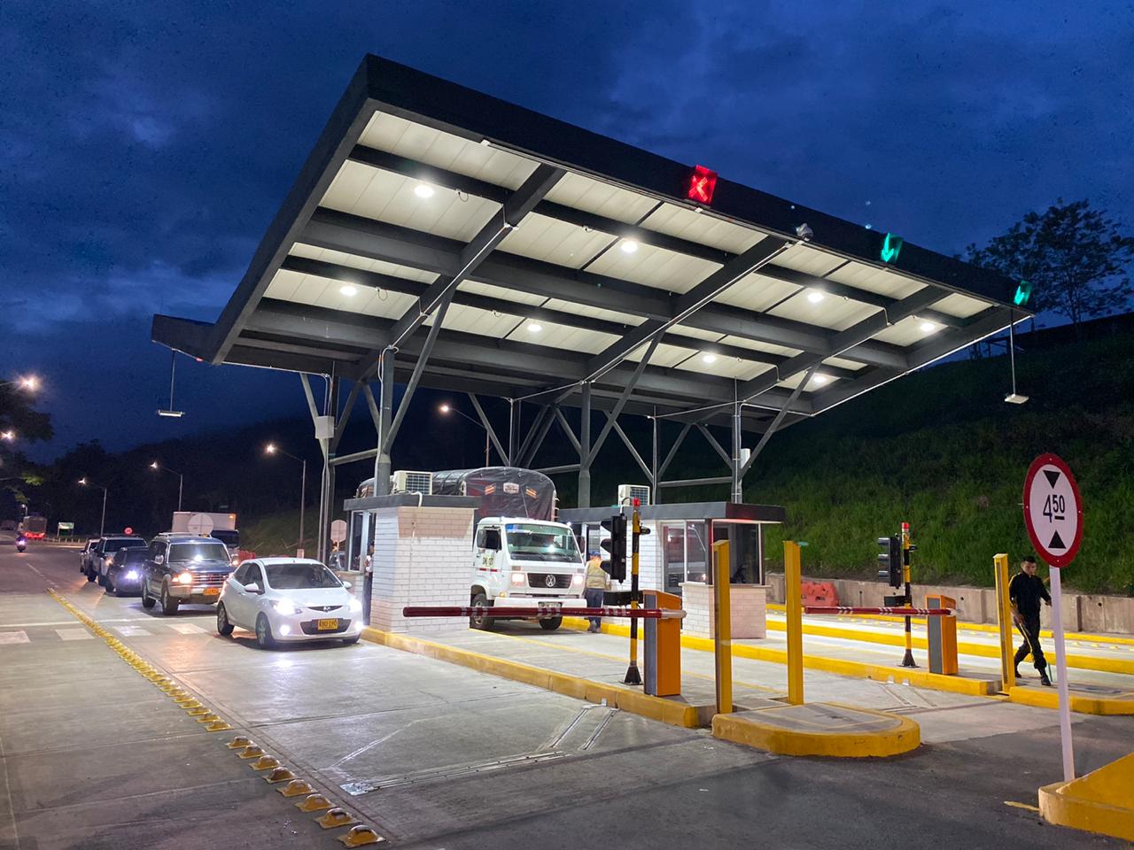 Las tarifas del peaje aumentaron desde hoy