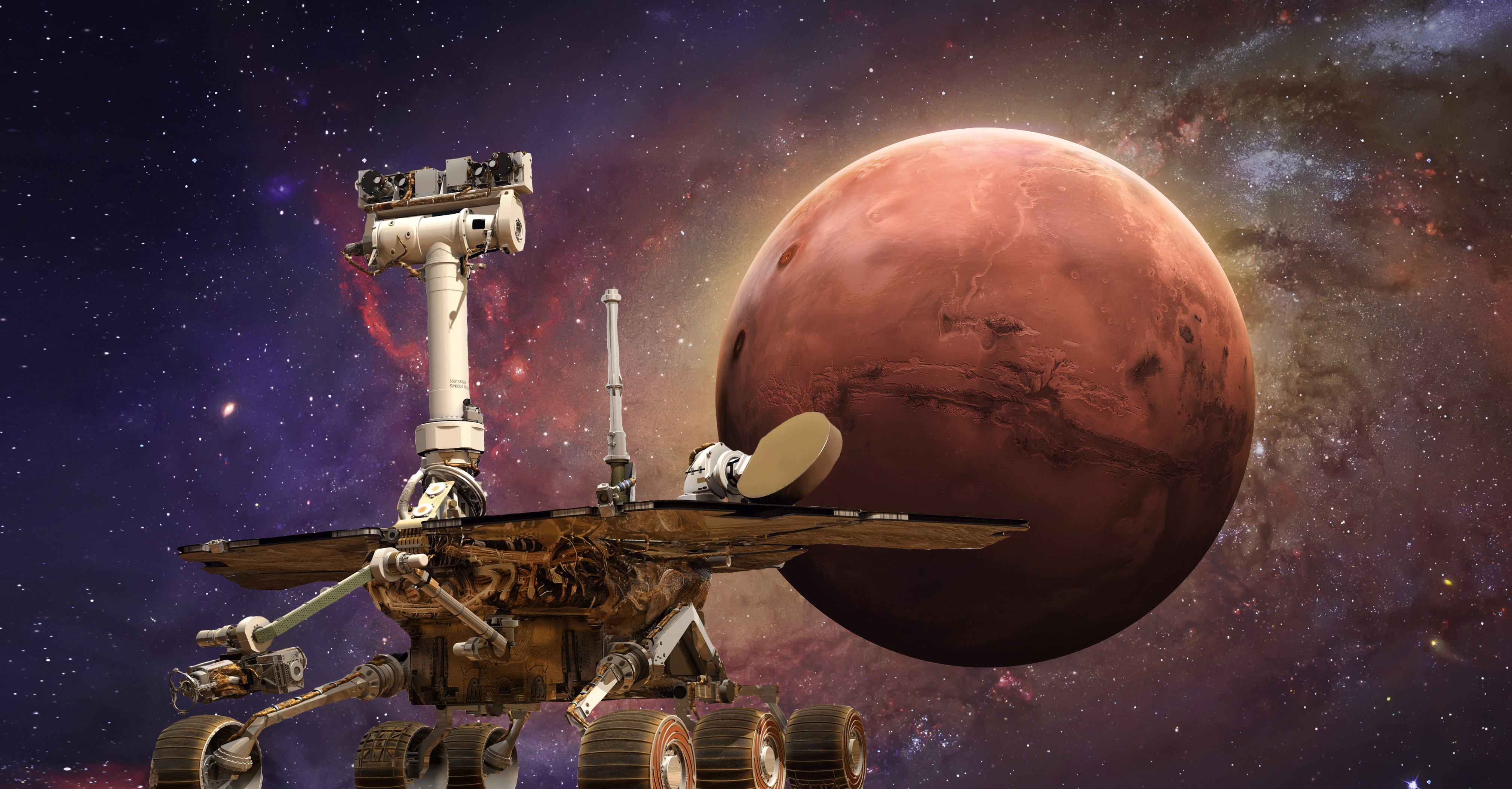 Misión espacial encargada de descubrir potenciales de vida en Marte. Foto: Getty Images.