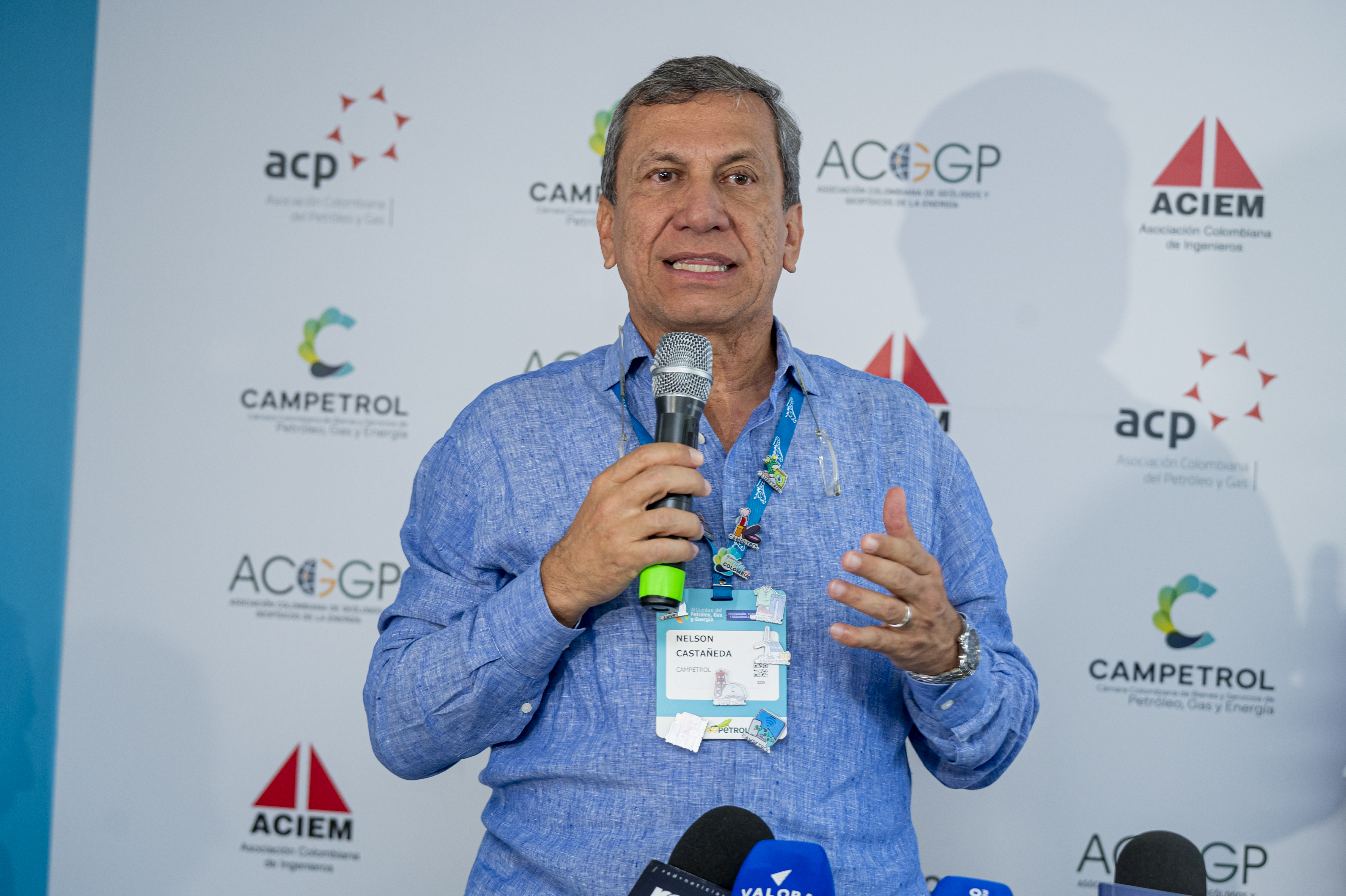 Nelson Castañeda, presidente de Campetrol