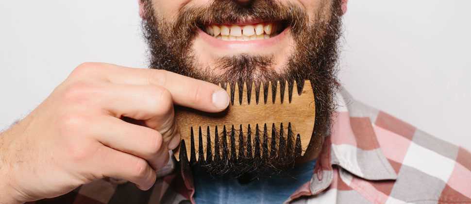 Consejos para la barba Cómo peinar la barba
